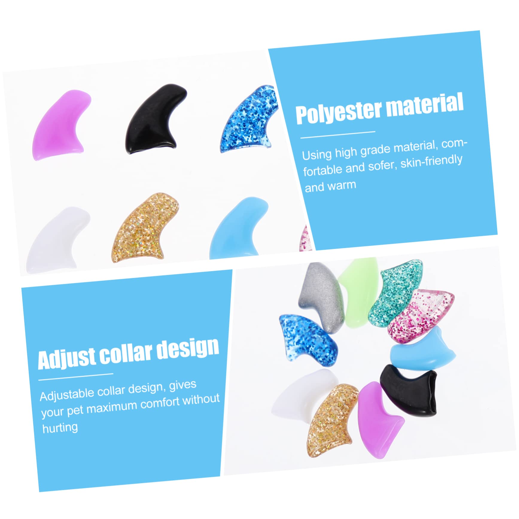 Didiseaon 50 Juegos De Kit De Uñas para Gatos Ropa De Gel De Sílice para Mascotas