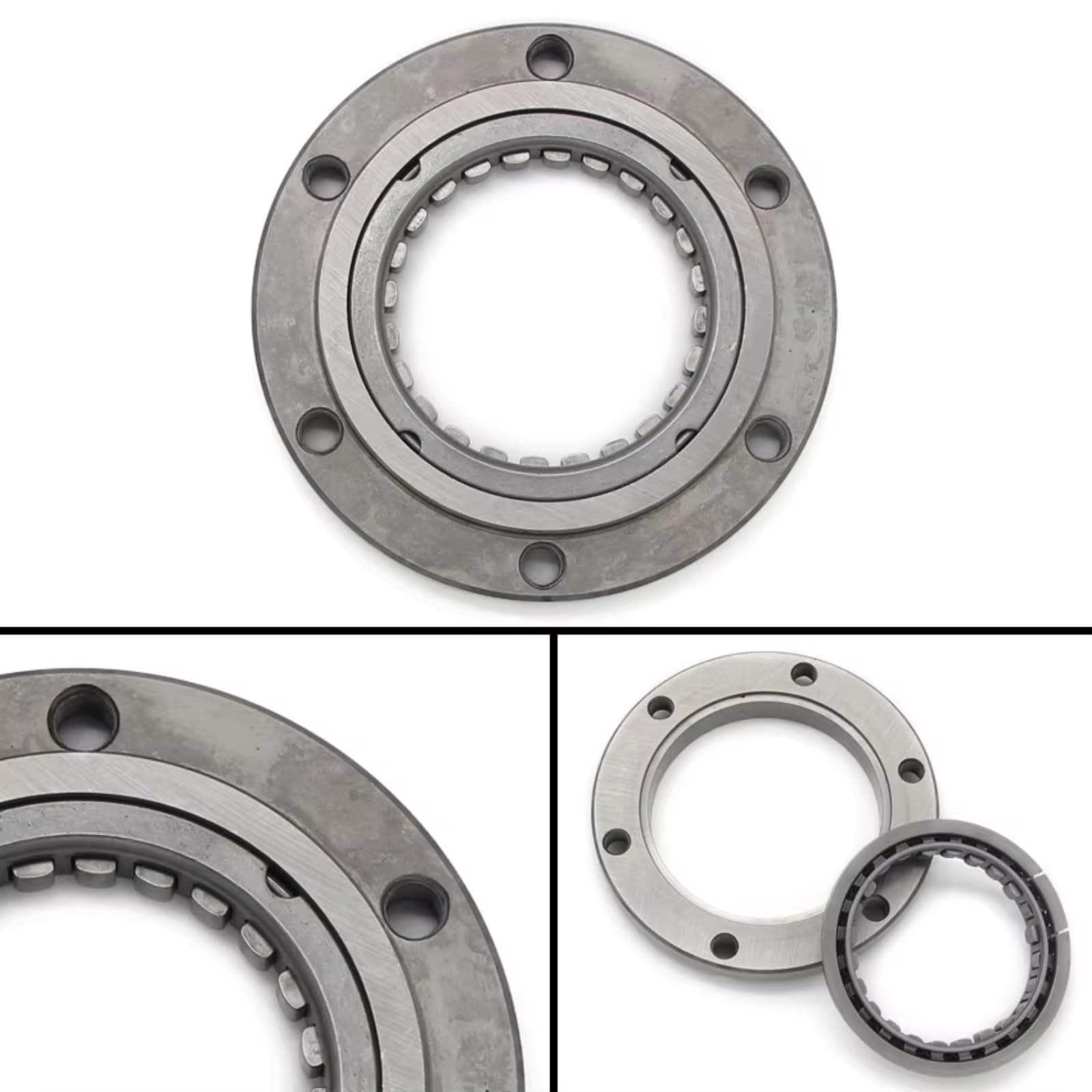 Embrague Unidireccional Compatible Con Para YFM350R 350 2004-2013 Motor De Arranque De Motocicleta Cojinete De Embrague Unidireccional 5KM-15590-00 1UY-15590-00 1UY-15590-01