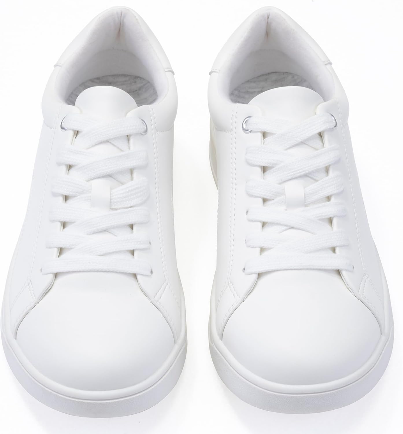 Women's Lace Up Trendy Sneaker Classic Fashion Low Top Walking Shoes - Picture 51 of 109