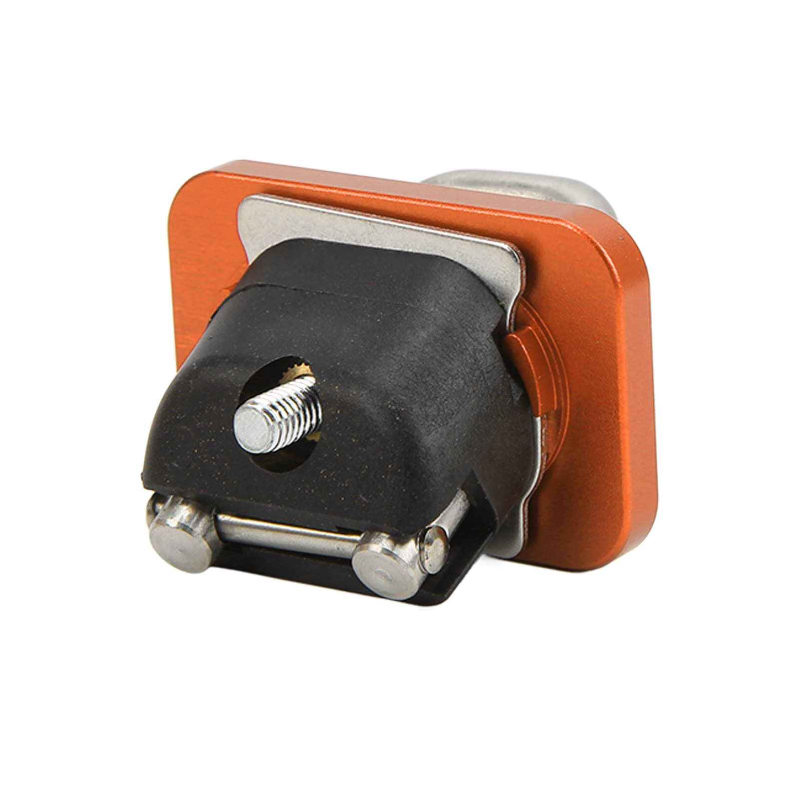 Juego de 6 anclajes de amarre para cama de camión, anillos de de acero inoxidable, repuesto de 1000 libras para 2007-2021 (Naranja)