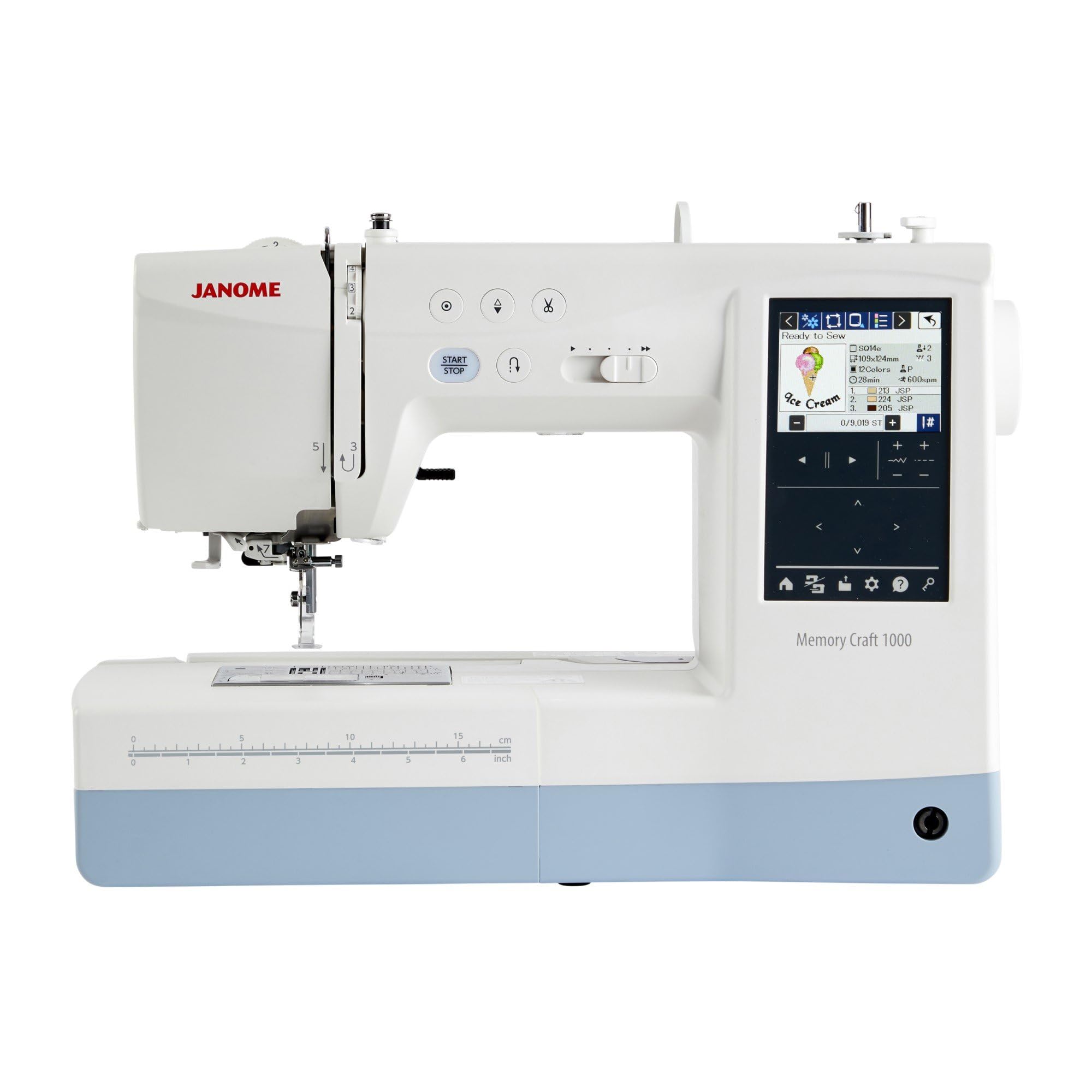 Janome Memory Craft 1000 Macchina cucito e ricamo