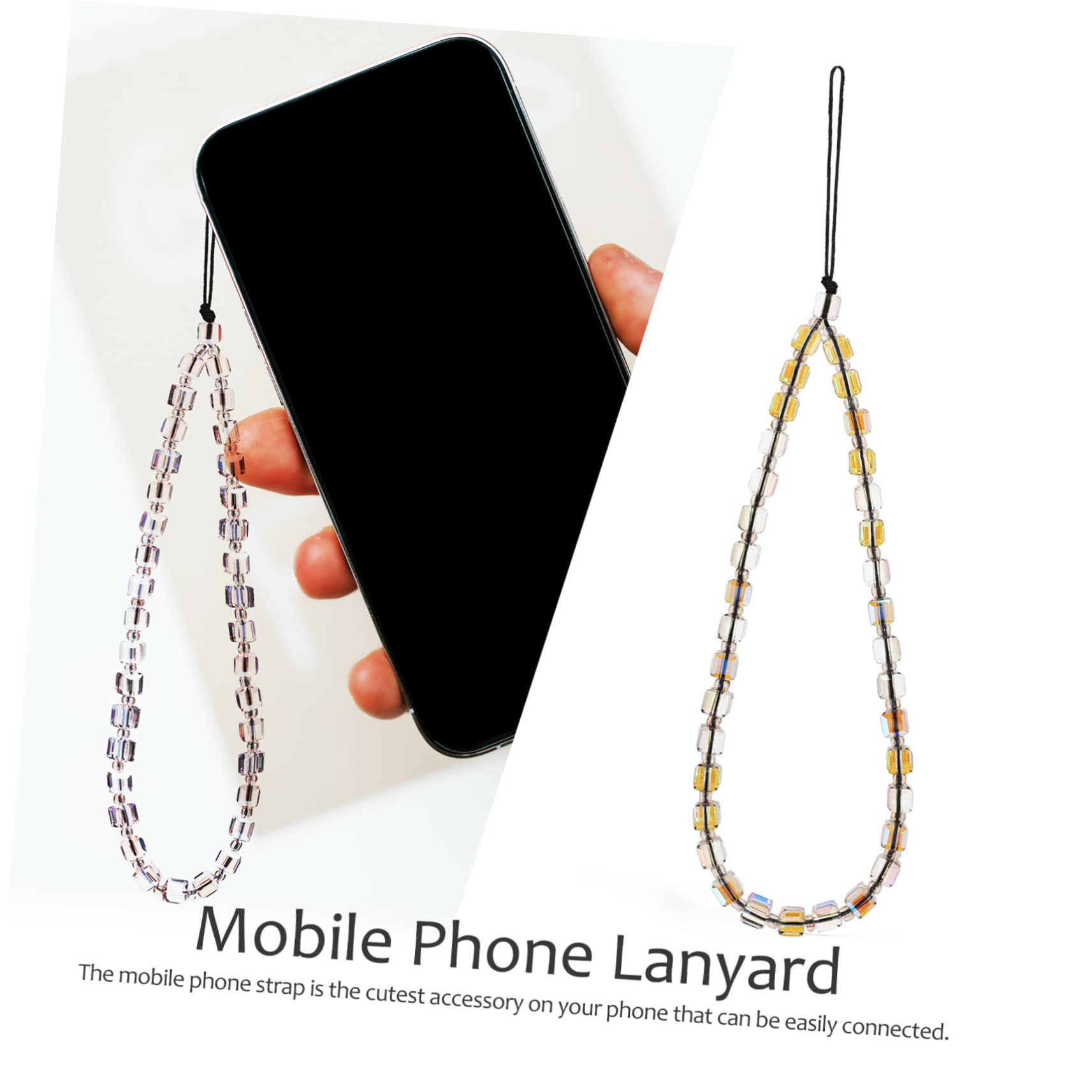 HOMSFOU Cadena Cuello De Cisne Cuerda De Mano Accesorios Moviles Accesorios Para Moviles Correa De Muñeca Para Teléfono Correa Para La Muñeca Del Cordón Del Teléfono
