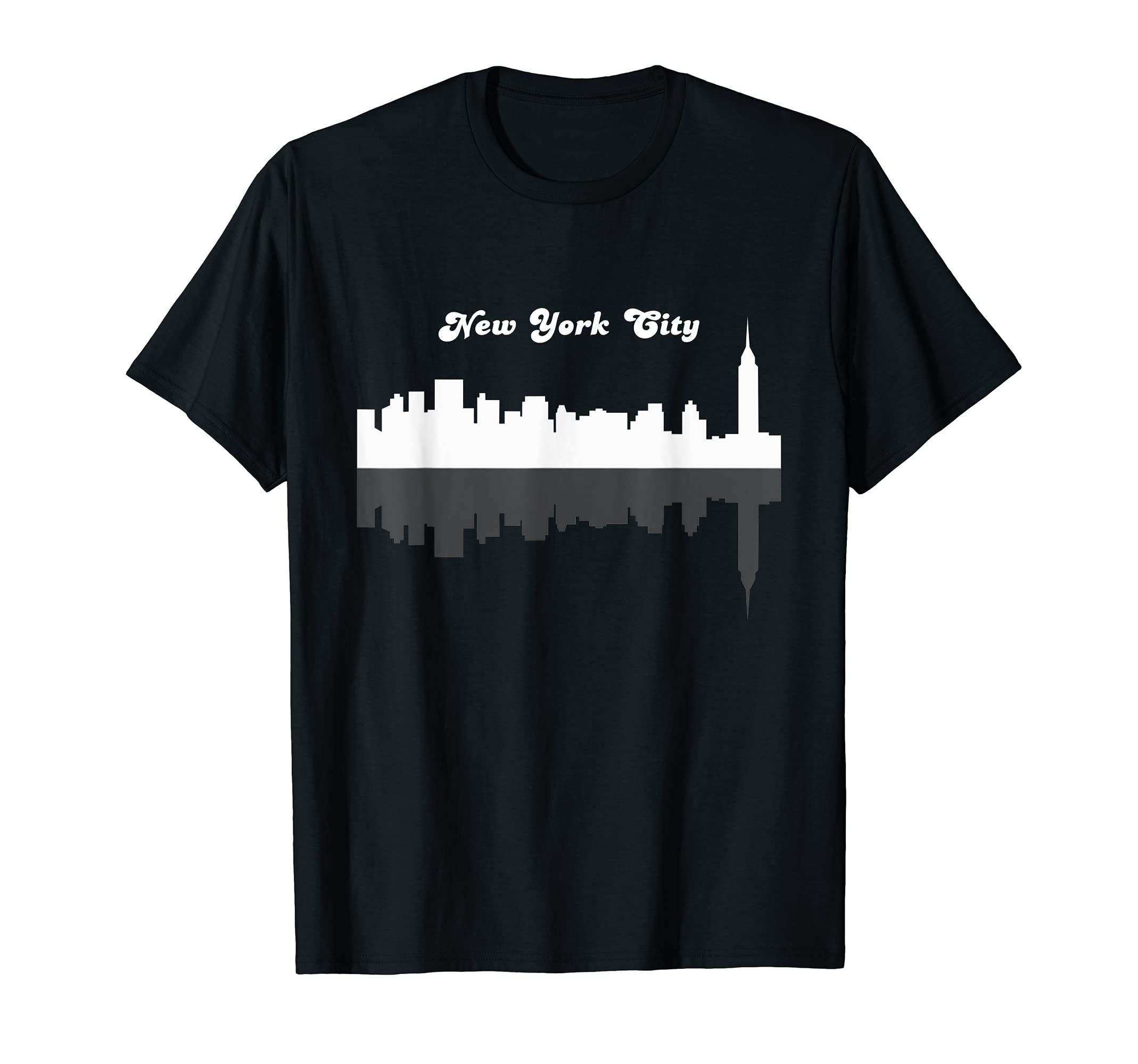 New York City Skyline Silhouette Cityscape T-shirt