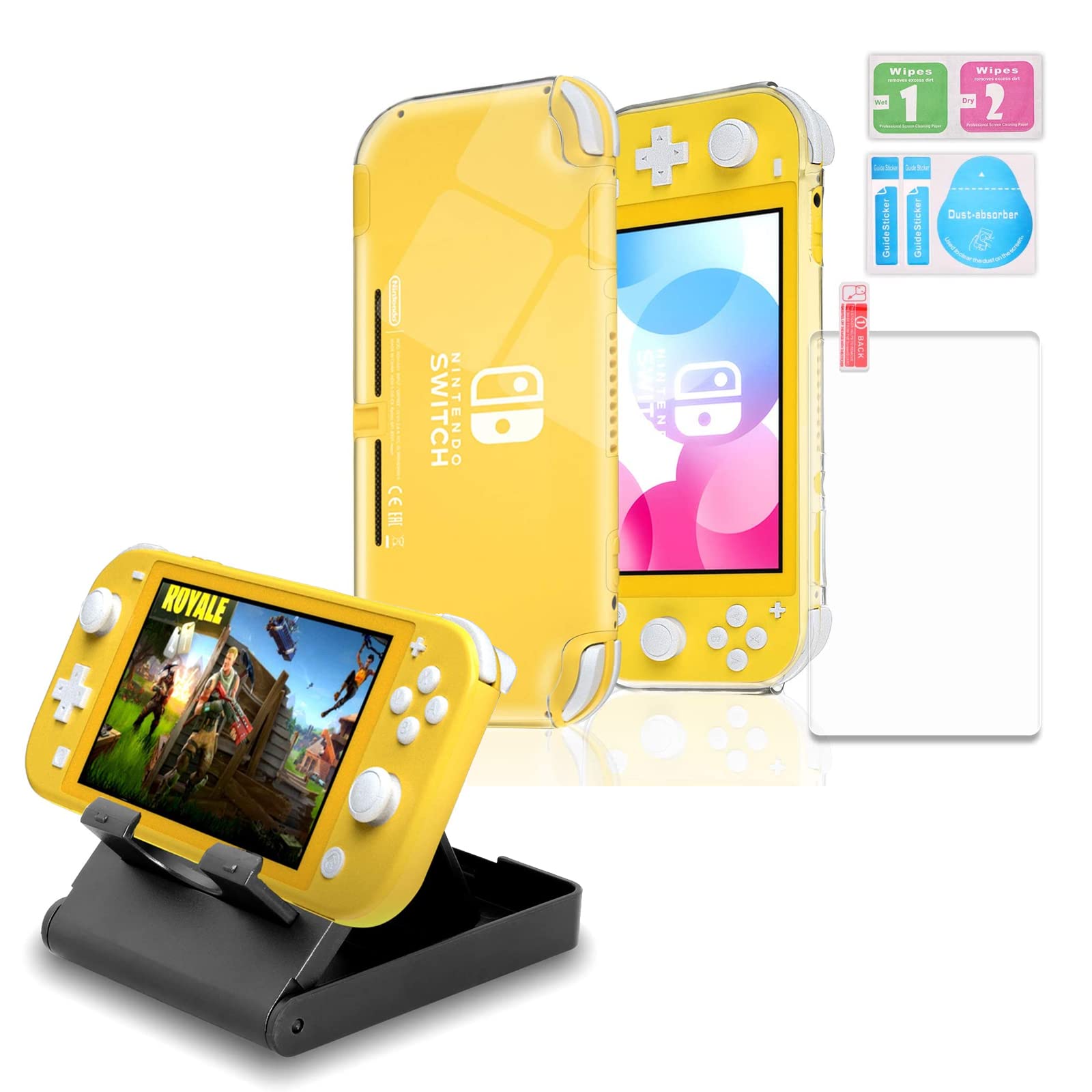 Amazon.com: Adjustable Stand Compatible with Switch Lite,TPU Case