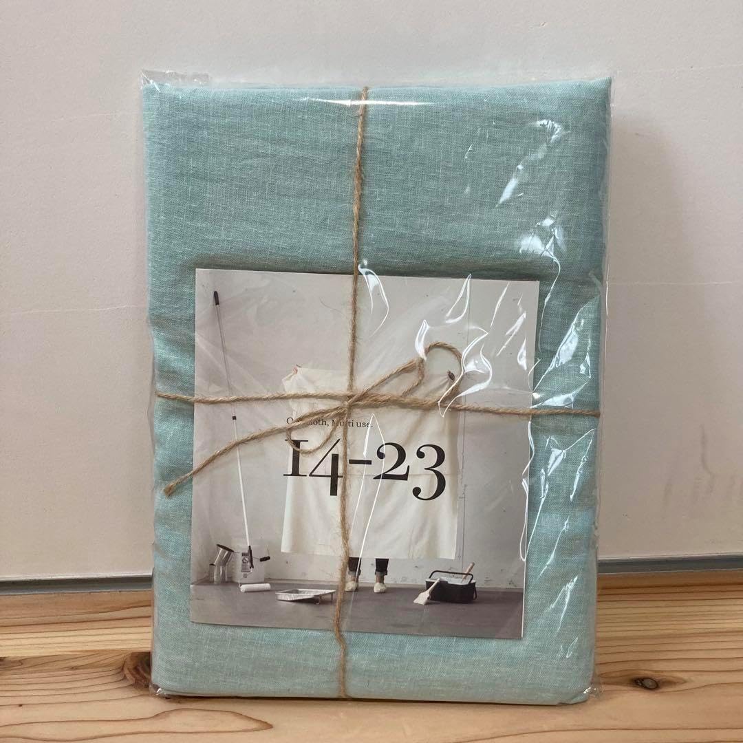 ieno textile 14-23 TOSS ミント ポリエステル　リネン ieno textile 14-23 TOSS ミント ポリエステル リネン ieno textile 14