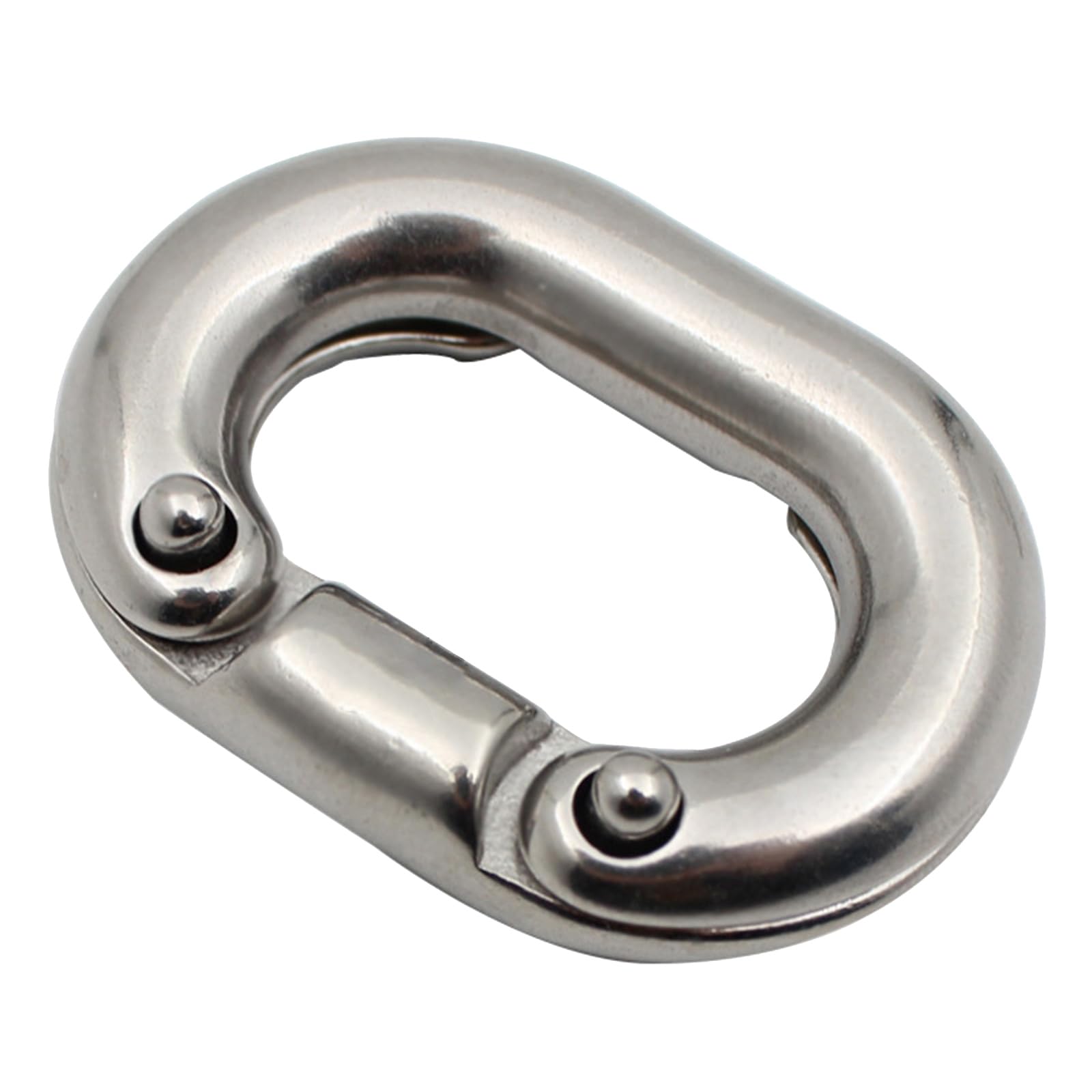 MLWSKERTY 1Piece Marine Grade C Link Split Connectings Ship Anchors Chain Link 316 Steels Chain Link Connector