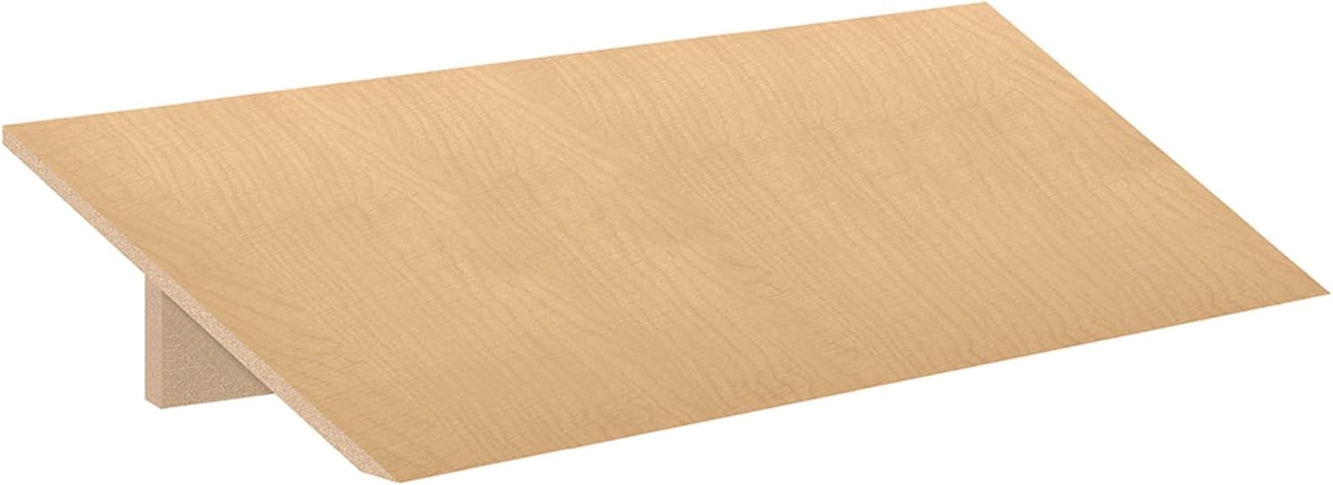 Salsbury Industries Sloping Hood - for 18 Inches Wide - 24 Inch Deep Designer Wood Locker - 3 Wide - Maple