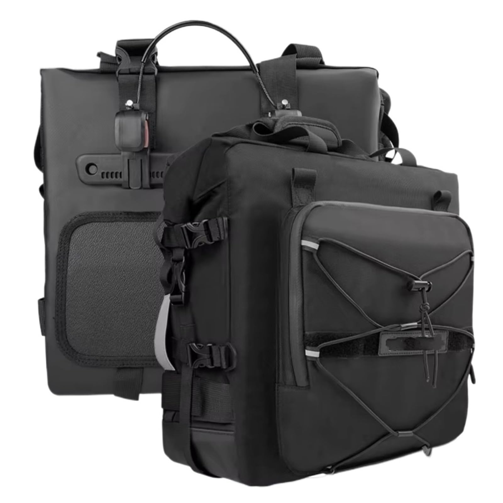 Universal Motorradtasche Satteltasche Seitliche Motorradtasche Wasserdicht Herausnehmbare Innentasche Gepäcktasche Zubehör Werkzeugtasche Aufbewahrungstaschen Motorrad Satteltasche