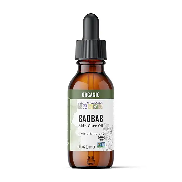 Aura Cacia Organic Skin Care Oil, Baobab, 1-Fluid Ounce 1