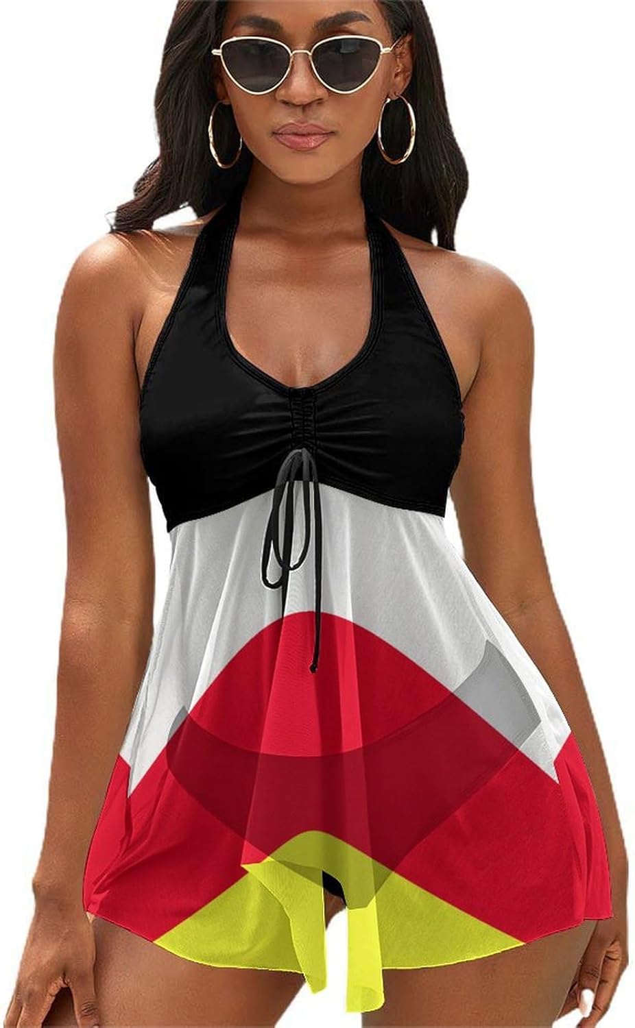 Womens 2 Piece Bikini Swimsuits Palau Flag Retro Low Back Bathing Suits Bikini Two-Piece Swimsuits for Womens