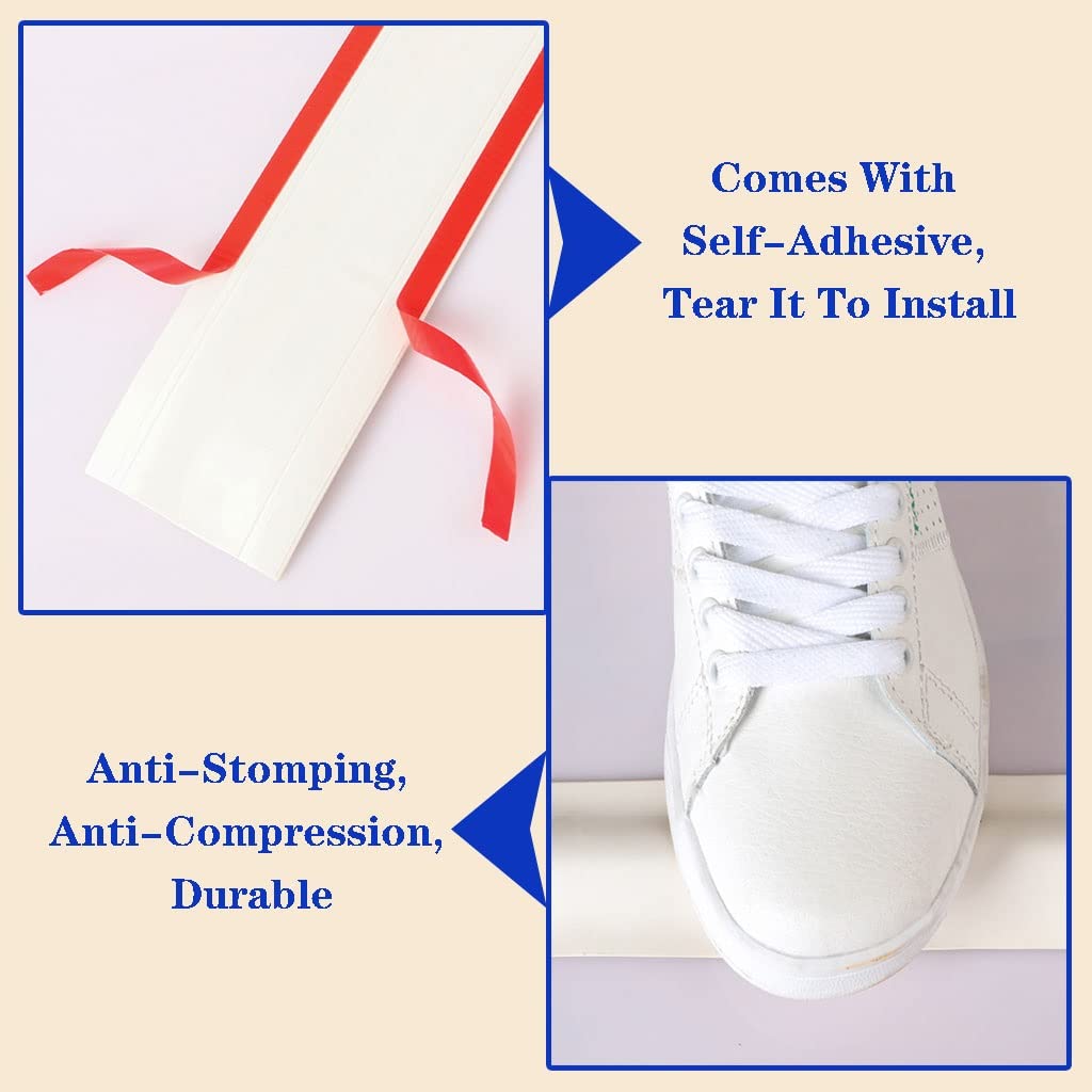 PVC Soft Glue Canalina Passacavi For Home, 55mm Durable Pavimento Cavi Calpestabile , Water And Pressure Resistant Proteggere Cavo Pavimento For Office ( Color : E , S : 10m )