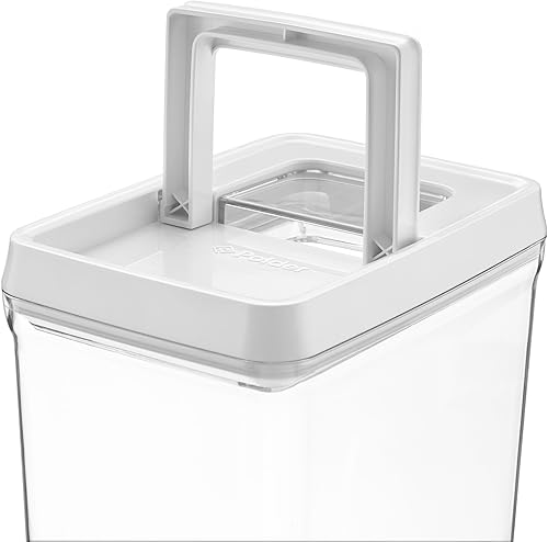 Miniatura 10 de Polder Recipientes herméticos, plástico sin BPA, recipientes de almacenamiento apilables, recipientes de almacenamiento de alimentos, recipientes de