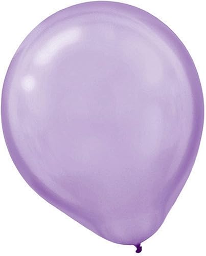 Miniatura 7 de Amscan Globos de plástico de látex perlados 11325108 paquete de 72 globos de decoración de fiesta de 12 pulgadas