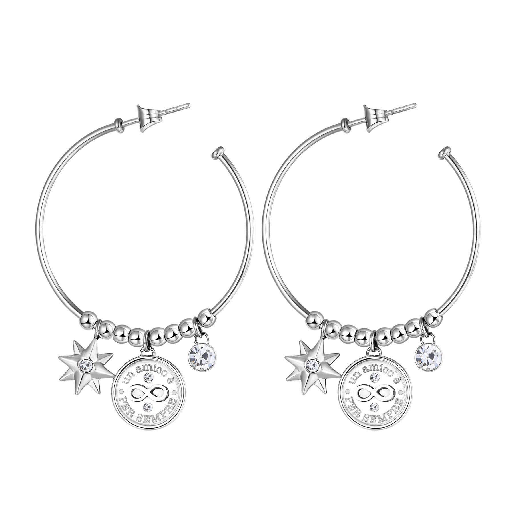 Orecchini donna BROSWAY Chakra in acciaio BHKL28