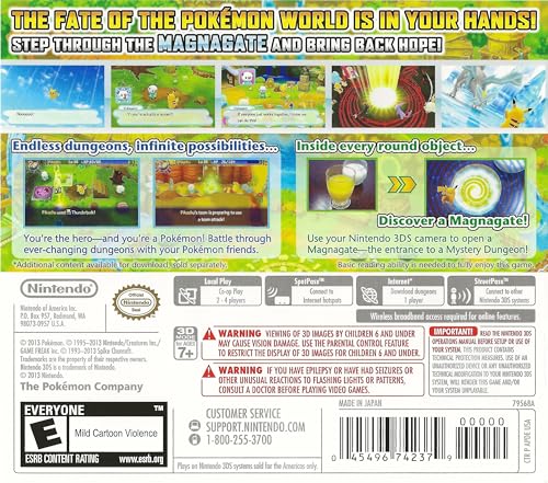 Image of Pokemon Mystery Dungeon: Gates to Infinity - Nintendo 3DS (Renewed)