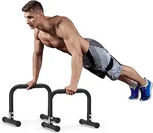 RELIFE REBUILD YOUR LIFE Dip Station Functional Heavy Duty Dip Stands Fitness Workout Dip bar Station Stabilizer Parallette Push Up Stand