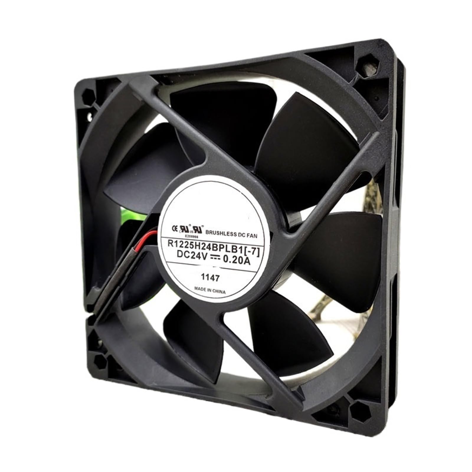 MGIMGFKZD R1225H24BPLB1-7 24V 0.20A 12025 120 * 120 * 25mm 12cm Cooling Fan