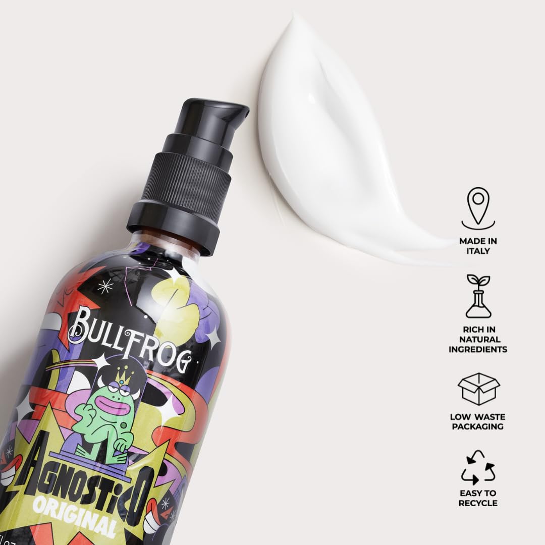 Bullfrog - Wielofunkcyjny balsam do brody z limitowanej edycji Artist 100 ml - Odżywia i nawilża brodę - Chroni przed podrażnieniami - Zapach z nutami anyżu, skóry, tytoniu i Bay Rum