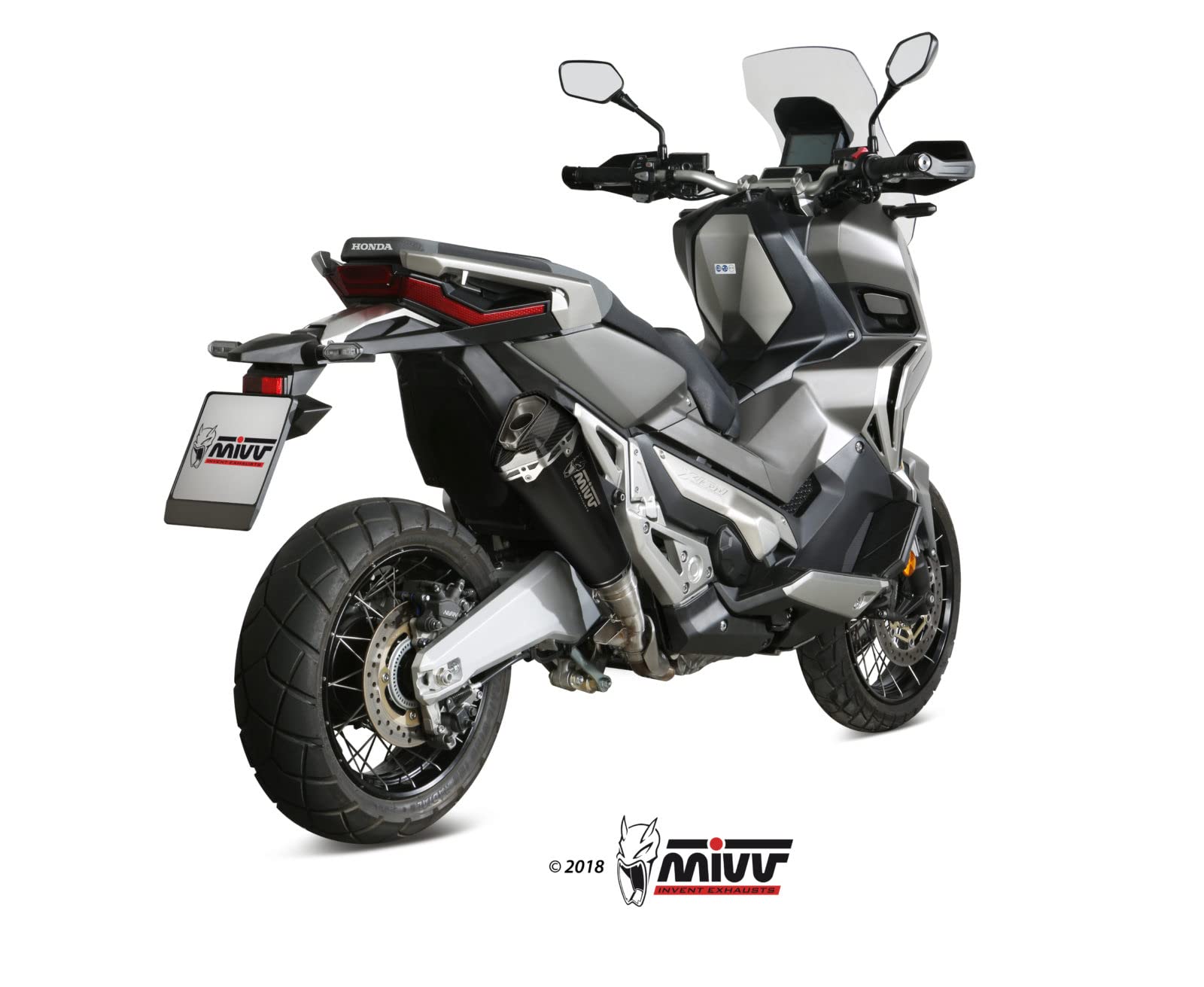 X-ADV 750 Scarico MIVV Delta Race 2017- Steel Black