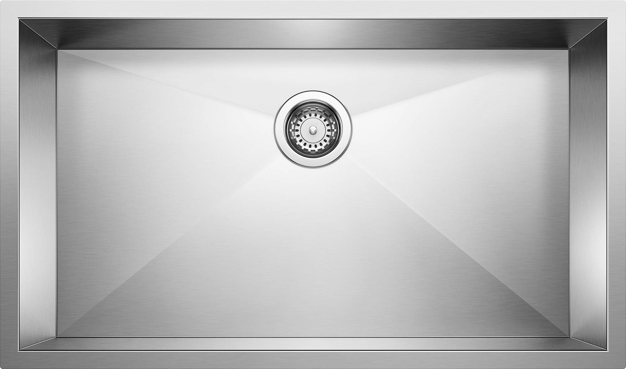 BLANC..B0014 47口23-145 ROSY BRN / L.BRN BLANCO 512747 PRECISION R0 Super Single Undermount Kitchen Sink