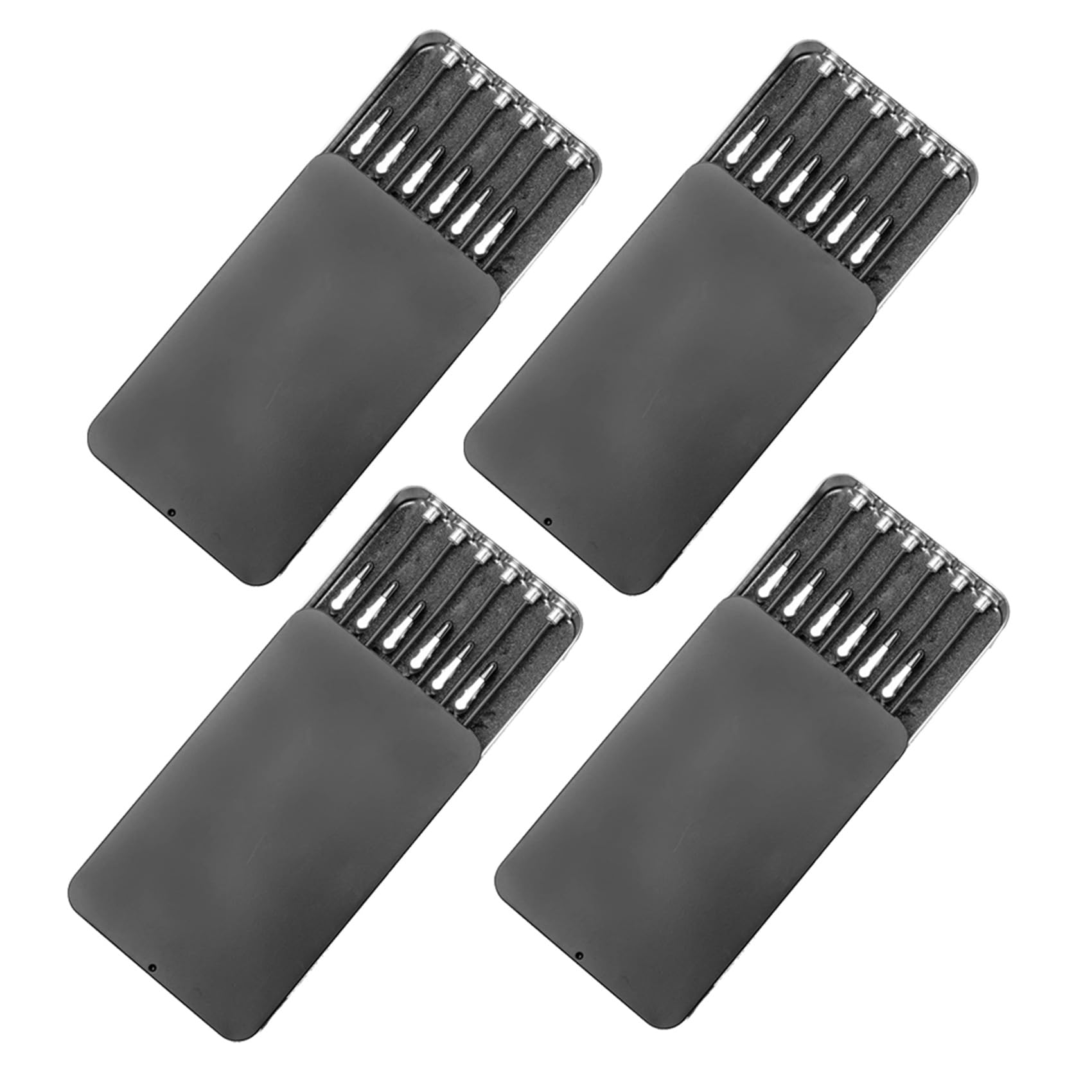 Jnchdghwa Black 4X Model Painting Stand Base Holder And 48Pcs Magnetic Bendable Alligator Clip Sticks Set Modeling Tools For Airbrush