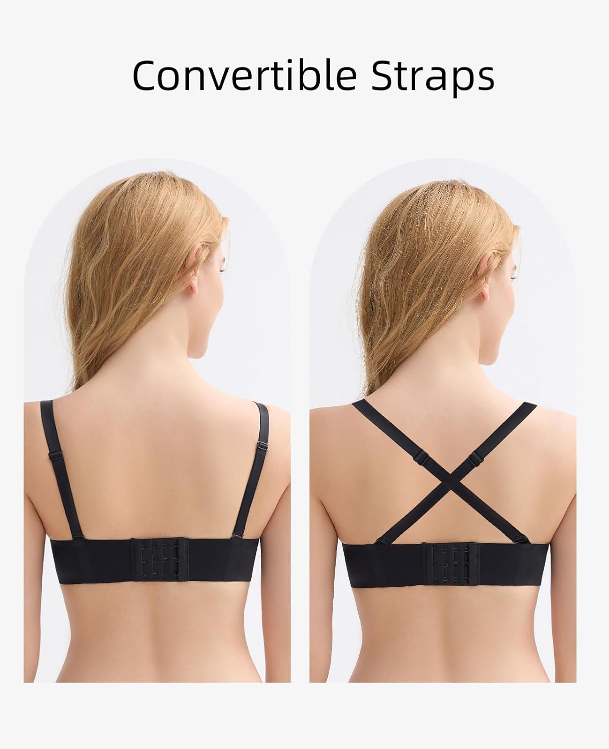 Push Up Thick Padded Bra Plunge Lace Underwire Support Bras for Women Add One Cup - Image 4