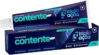ORGÂNICO NATURAL Creme Dental Contente Tripla Ação - Combate Cáries e Placas - Pasta de Dentes Sem Flúor e Químicas Desnecessárias - Frescor Prolongado - Vegano - 70g