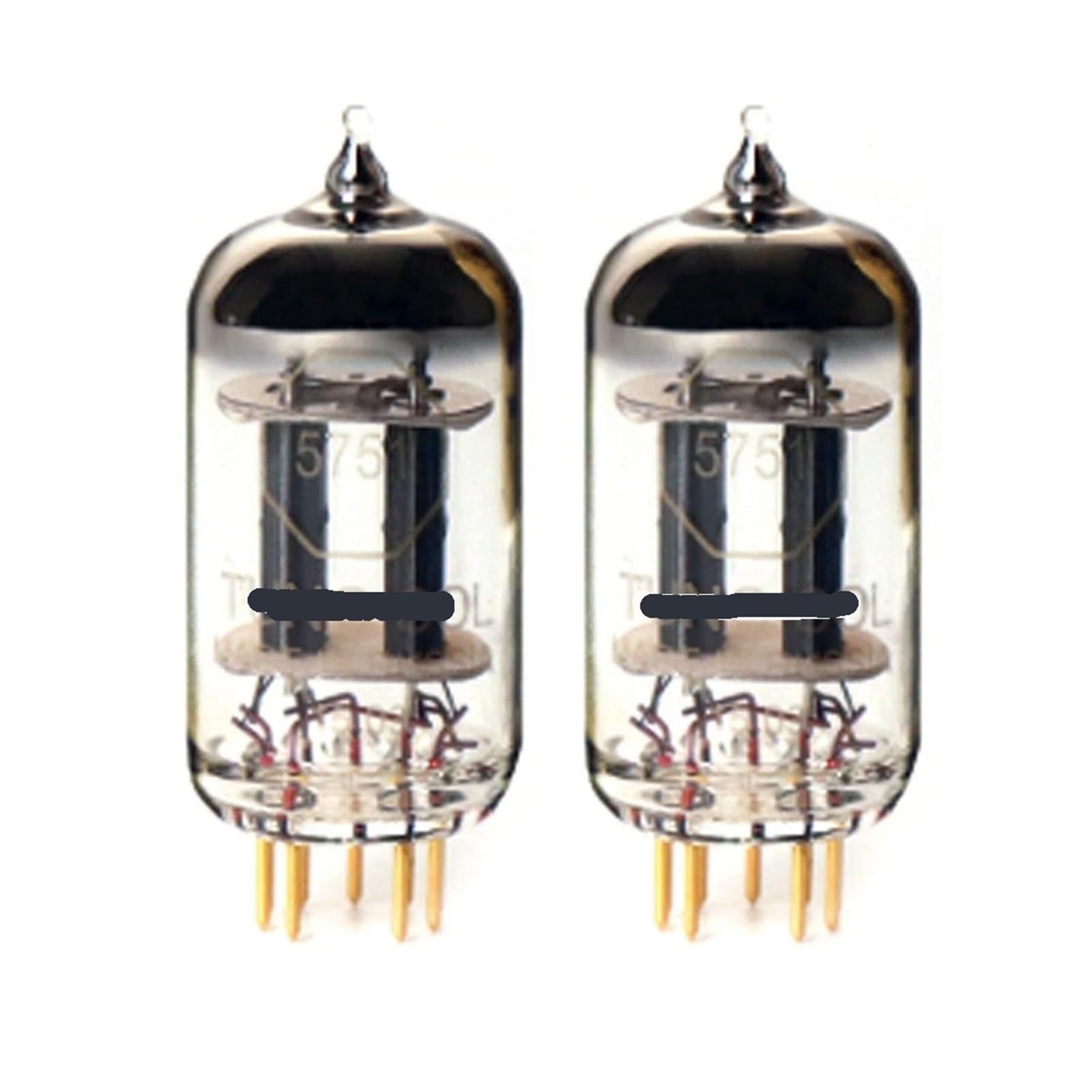 Tubes à vide 5751 à gain adapté pour une pureté acoustique audiophile
