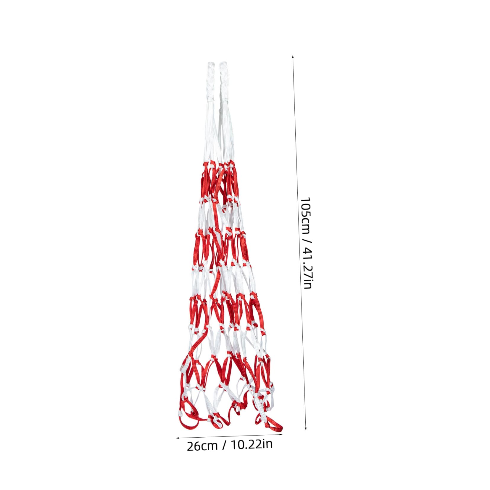 Abaodam Basketball Organizer Net Bag Portable Training Ball Storage for Soccer Volleyball More Durable Woven Design Holds Up to Balls for Athletes