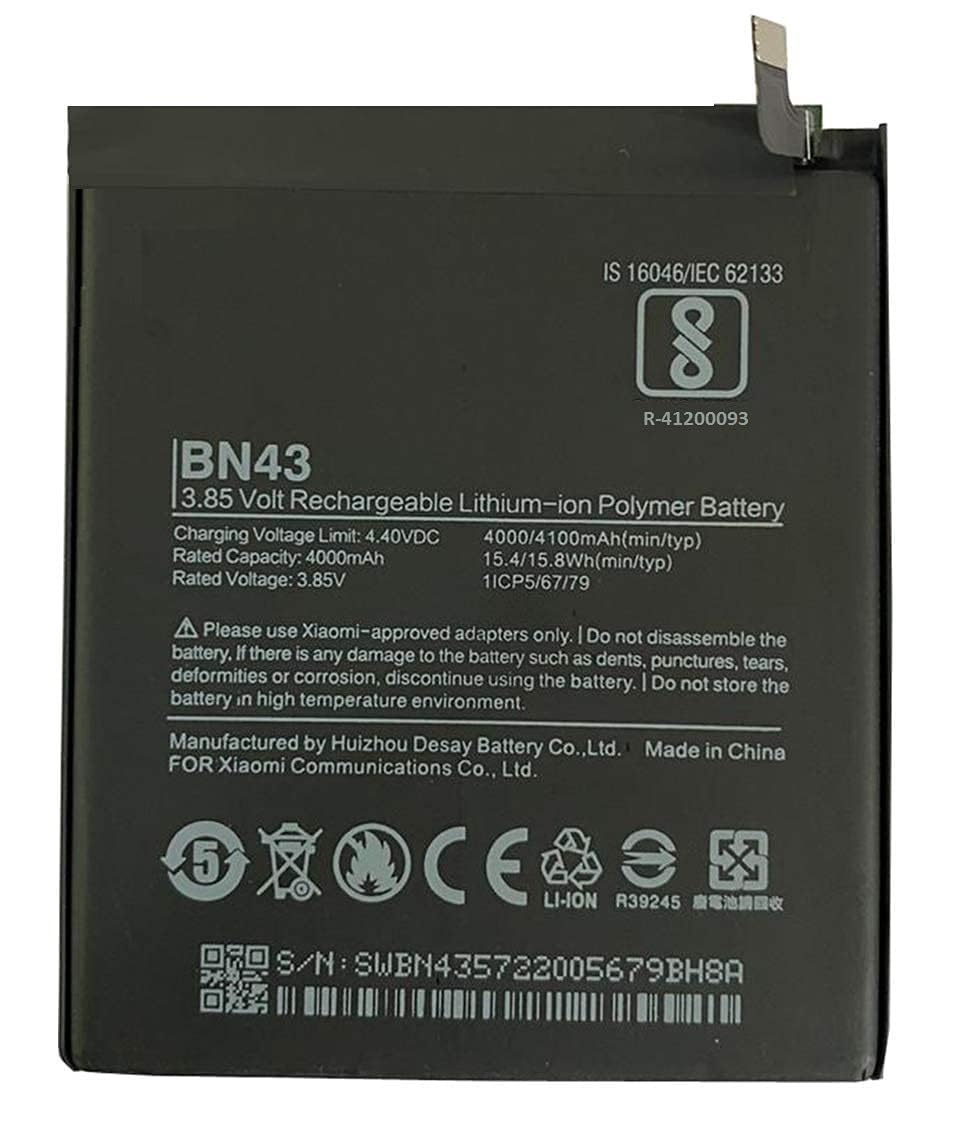 Generic Pkstore Bn43 Battery For Xiaomi Redmi Note Bn43