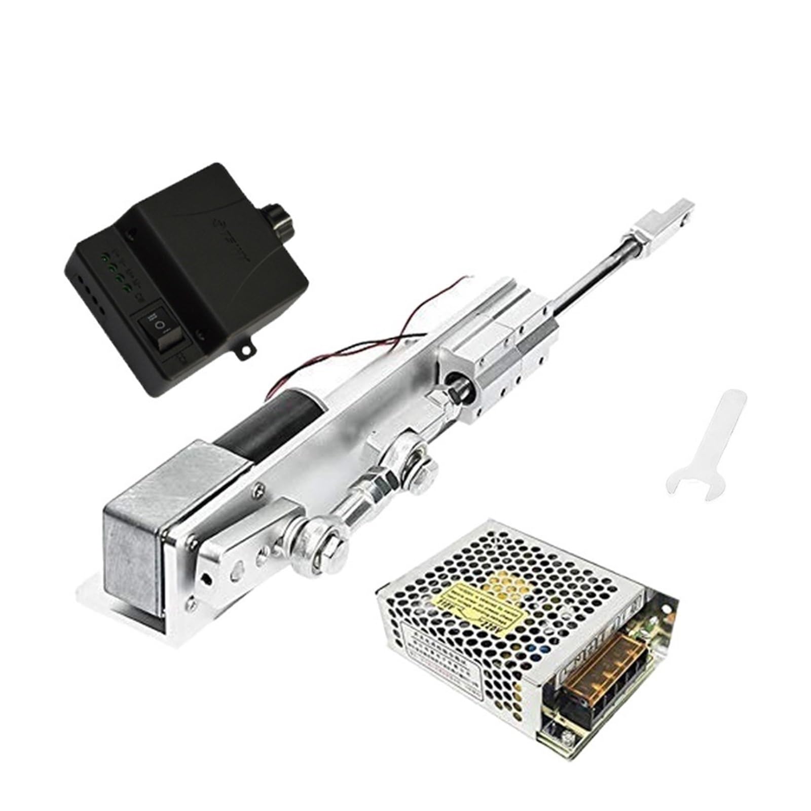 Actuador Lineal, Conjunto de Motor eléctrico 12V y 24V CC, conjunto Actuador lineal ciclo alternativo diseño DIY(8rpm,12V Motor Kit)