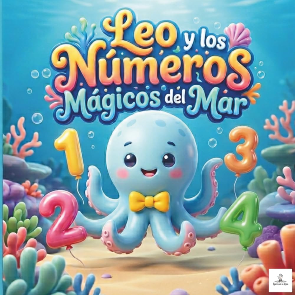 Leo y los Números Mágicos del Mar: Un Cuento Infantil para Aprender a Contar del 1 al 10 | Libro Ilustrado de Animales Marinos para Niños de 1 a 5 Años