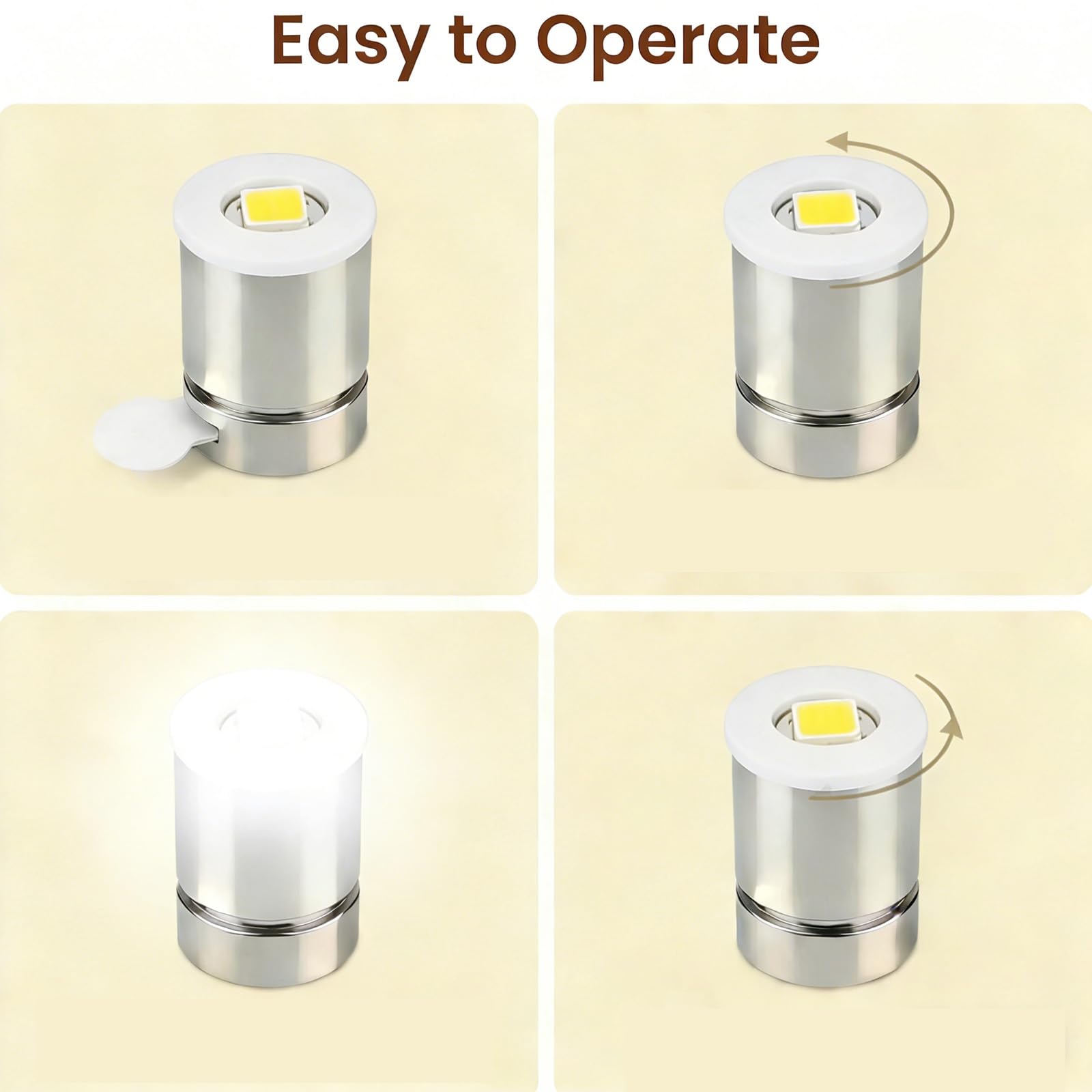 Pack de 50 Luces LED Pequeñas (Luz Blanca), Mini Lámparas a Pilas para Manualidades, Decoración de Fiestas y Accesorios para Casa de Muñecas, Iluminación Versátil para Proyectos Creativos — view 4