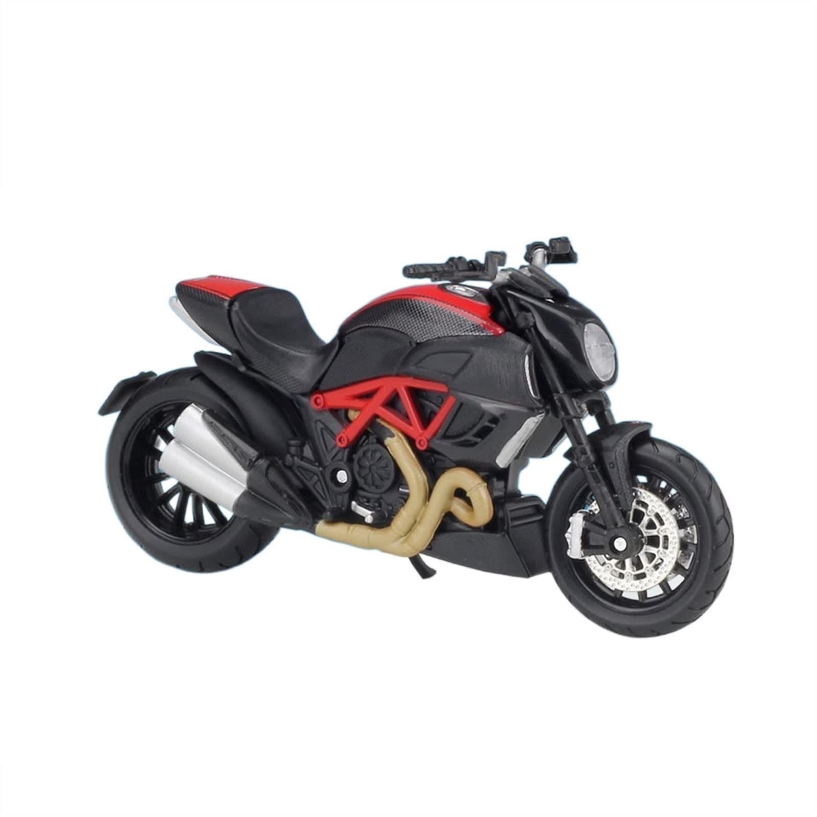 SEYXF Motorbike Toy Motorcycle Toys Collection 1:18 for Ducati Diavel Carbon Alloy Model Diecasts Metal Toy Gifts