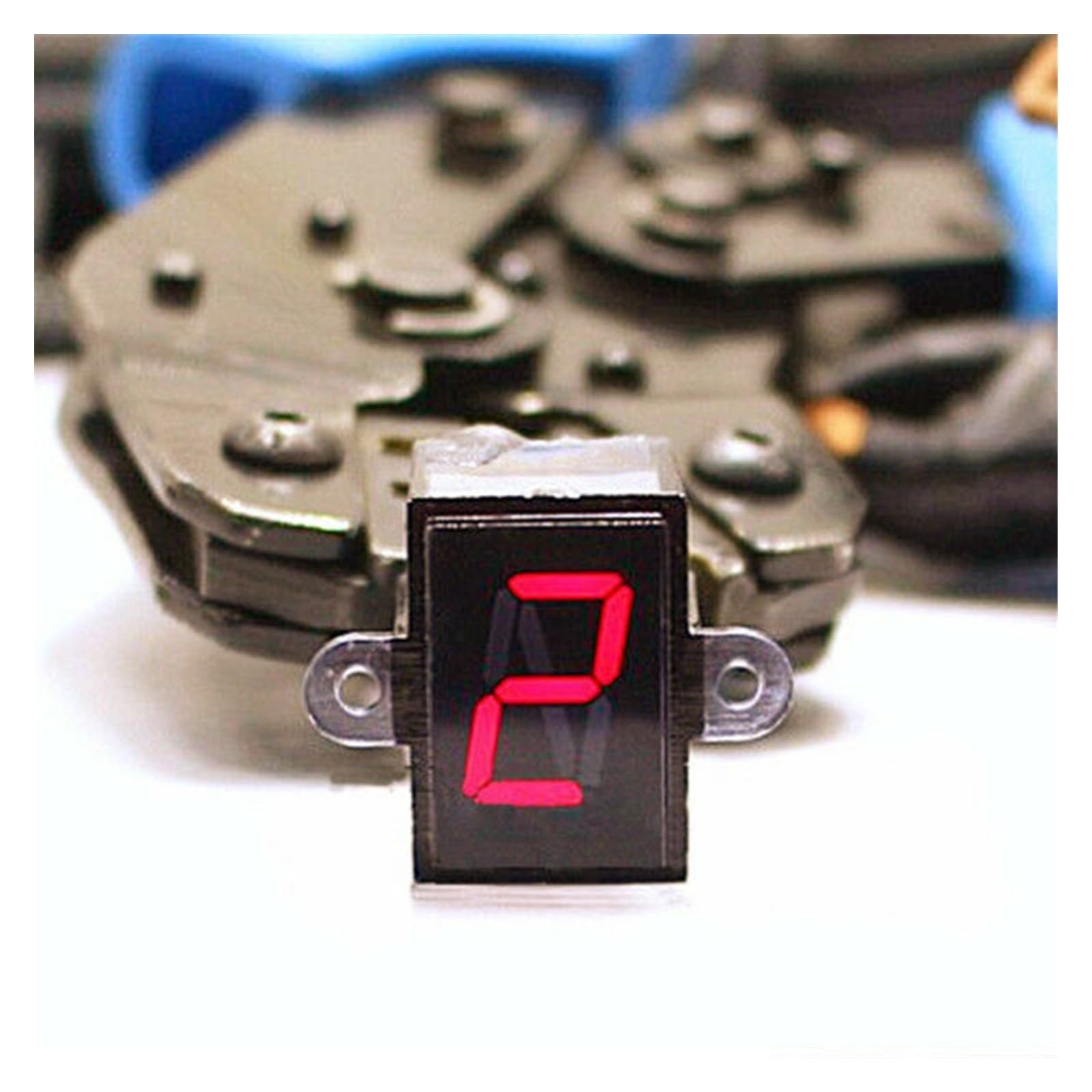Motocicleta Indicador Engranaje Luz Indicadora De Marchas Digital Universal para Motocicleta N-6 Cambio Velocidad Pantalla LED Sensor Componente Accesorios para