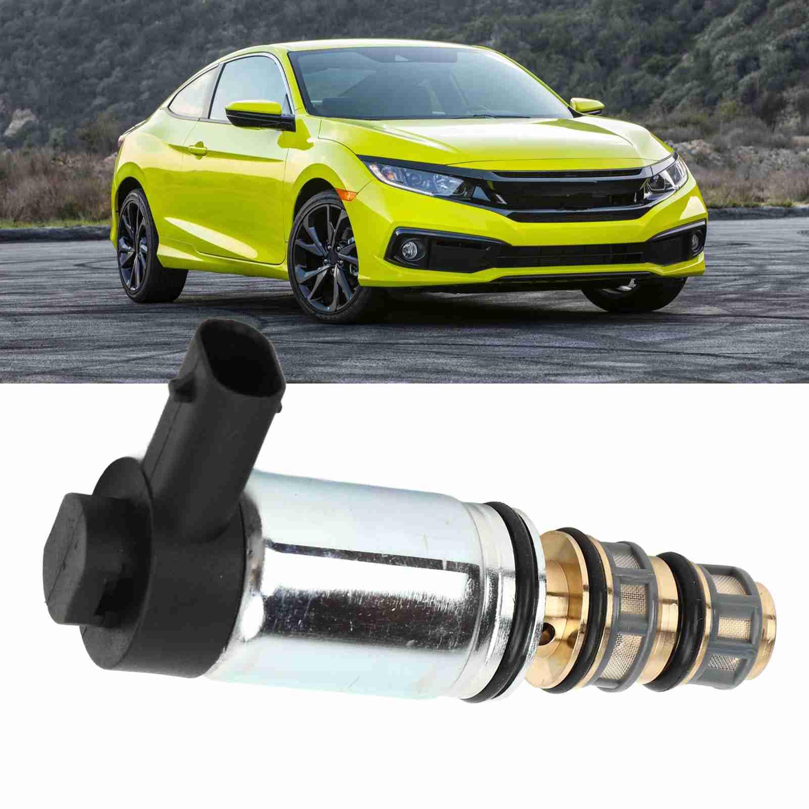Válvula de Control del Compresor de CA, Válvula de Control Electrónico del Compresor de CA 7295124 Control de Precisión Reemplazo de Ahorro de Energía para Motor de 1,5 Litros y