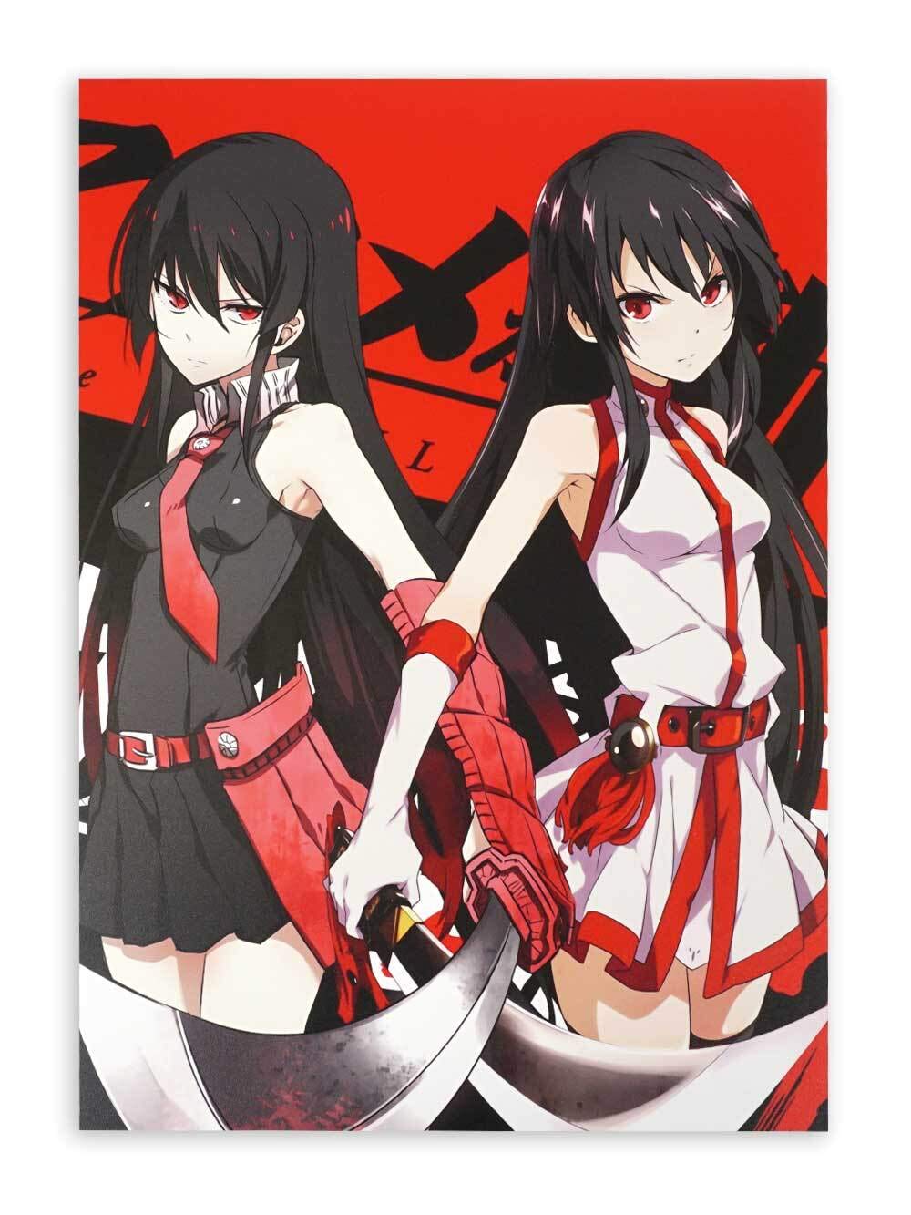 CoolChange High-Quality Akame Ga Kill! Wall Picture on Hard Foam