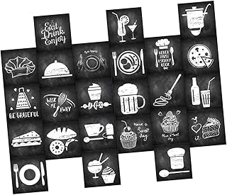 BETOOKY 24 Pçs Adesivos De Azulejo Antigo Adesivos À Prova De Água Decoração Vintage Para Casa Adesivos Removíveis Adesivo De Azulejo Enfeite De Azulejo Decalques De Parede Para Casa