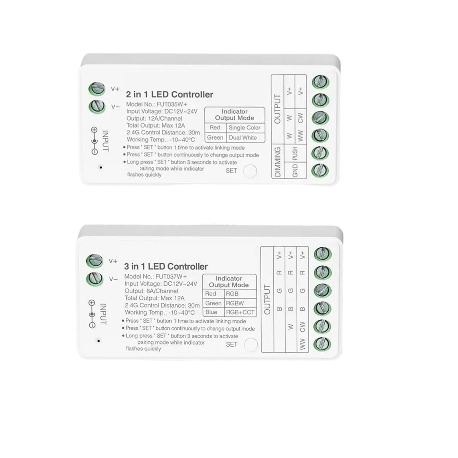 Solución de atenuación para tira de luz LED con control por voz y modos combinados