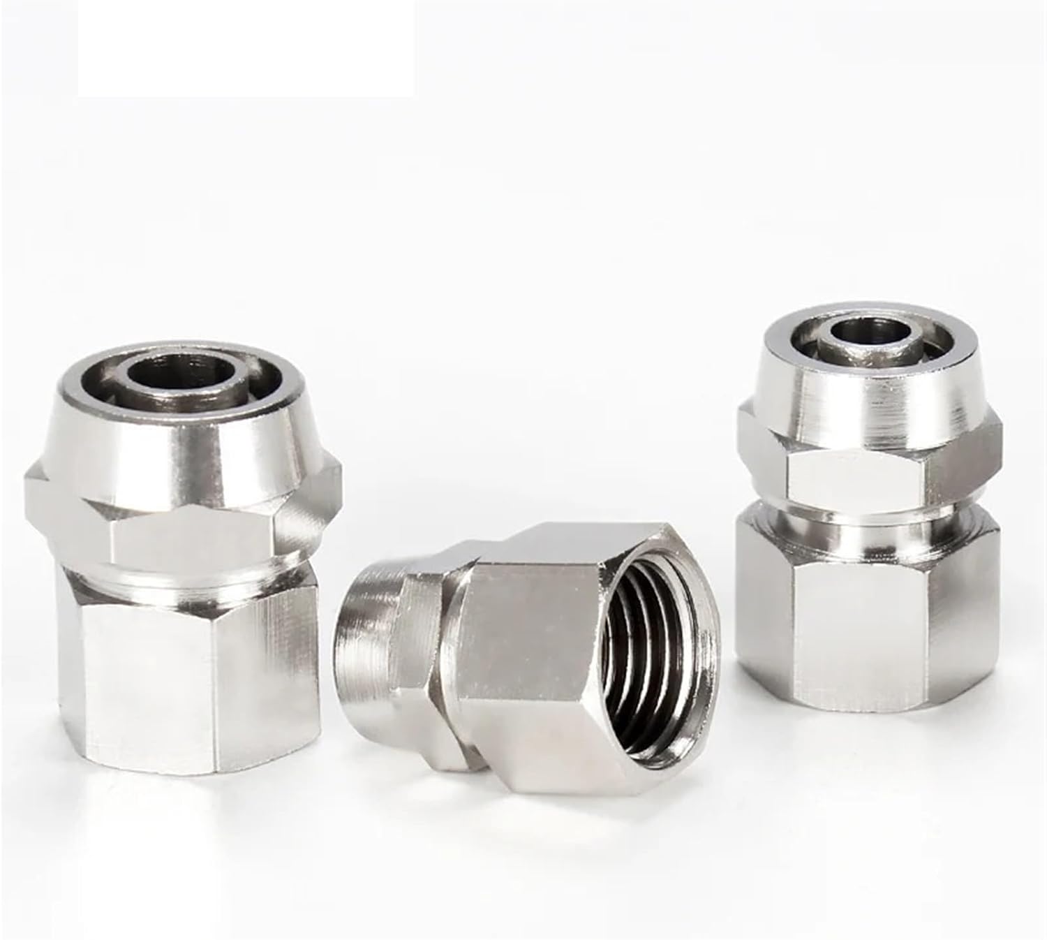 10 個のラピッドフィッティング空気圧プッシュオンクイック接続アダプタオス &amp; メスストレートエルボ T 字スロットル &a