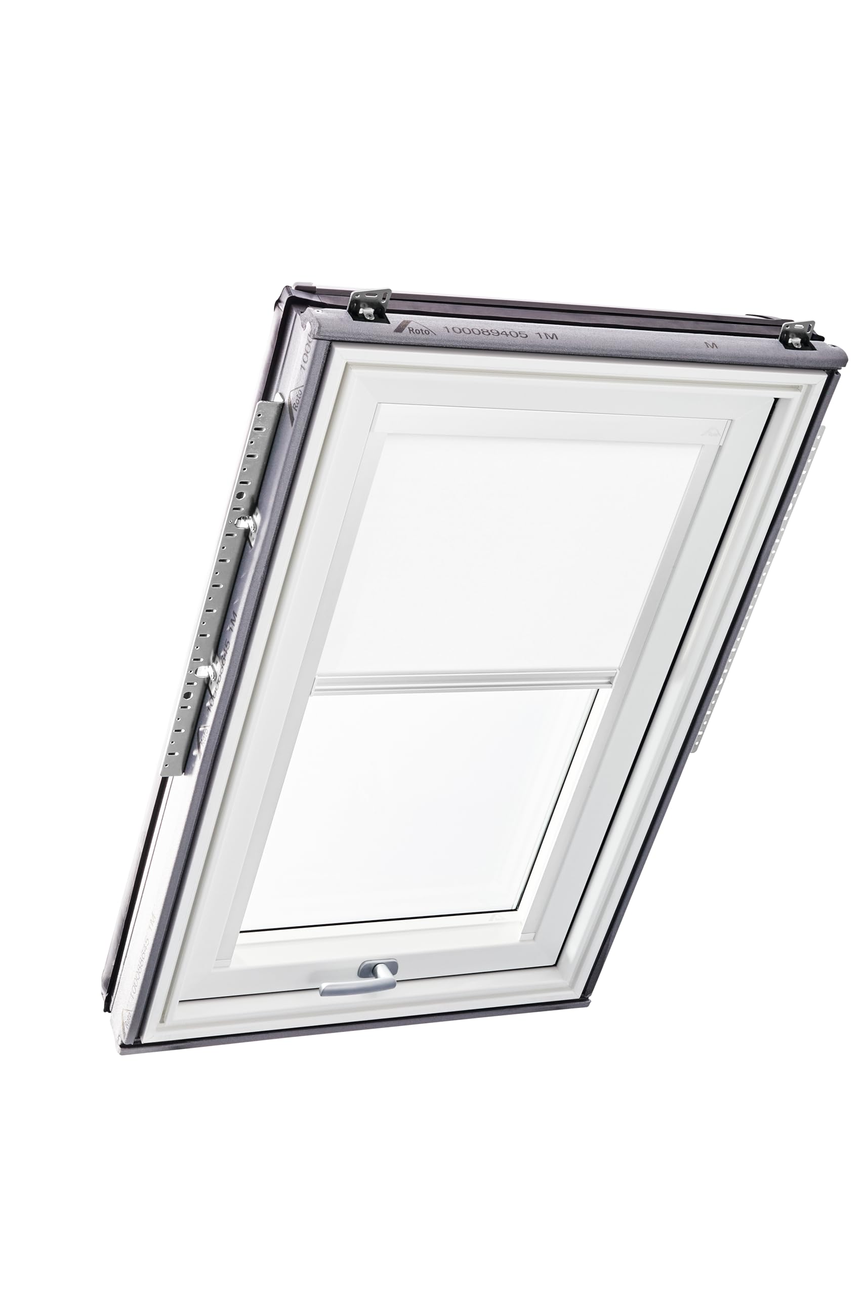 Original Roto Roller Blind Exclusive ZRE for Roto Roof Window Daylight Blind Guide Rail White for Roto Roof Window Series Designo R6/R8 i8 and Classic 64/84 with Size 094/098 | 09/09 Colour White
