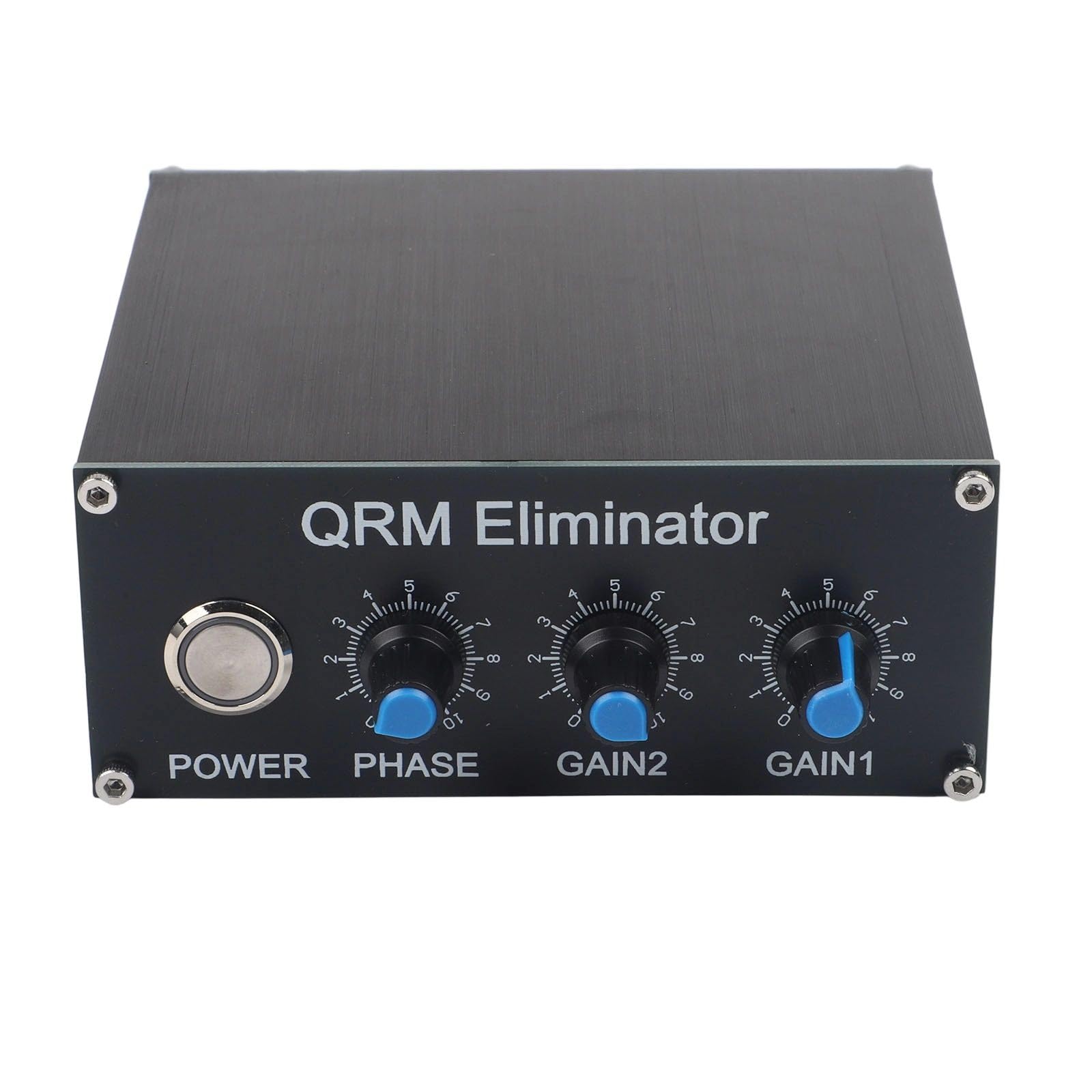 QRM Eliminator X-Phase HF Bande Seconda Generazione per Ricevitore Radio, 30 MHz, con Controllo PTT e Regolazione di fase, Nero