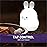 Lumipets Junior Bunny Night Light, Soft Silicone Material, 8 Soothing Colors, Cordless, Easy Control, Portable