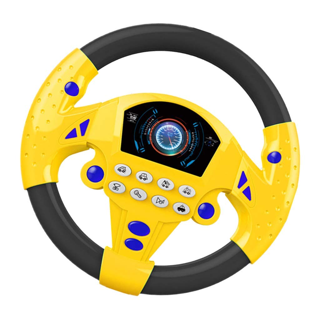 Buy DAONPHARI Steering Wheel Toy Simulate Driving Car Copilot Steering