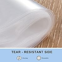 Vista 3 de joybest 100 bolsas de polietileno de plástico transparente con cremallera de 8 x 10 pulgadas, bolsas de plástico con cierre resellable con cierre