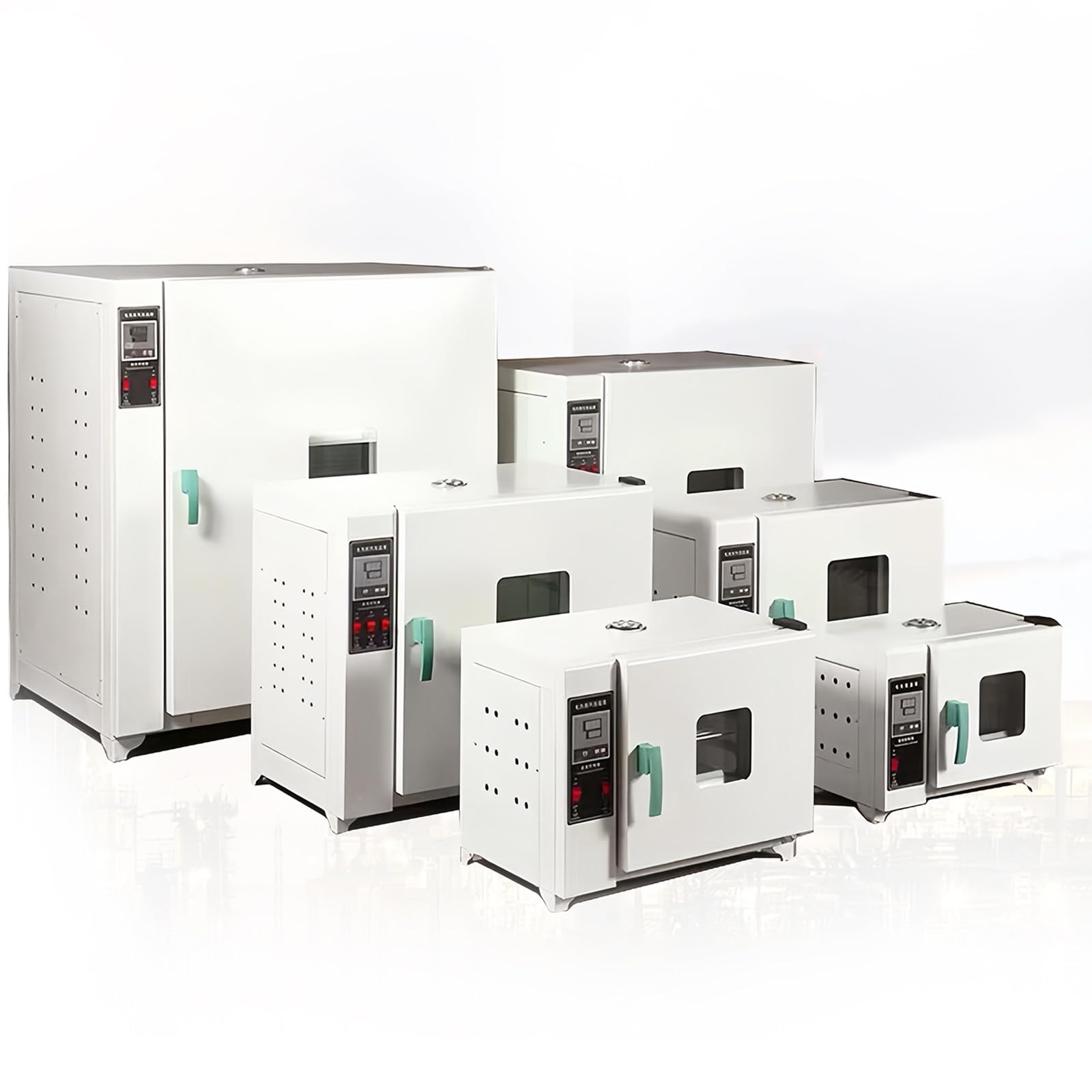 Piec Konwekcyjny Laboratoryjny, 220V Rt + 50-280° C Termostatyczny Przemysłowy Laboratoryjny Piec do Suszenia Powietrzem, Kontrolowana Temperatura, Elektryczne Piece ze Stali Nierdzewnej,42.9 L