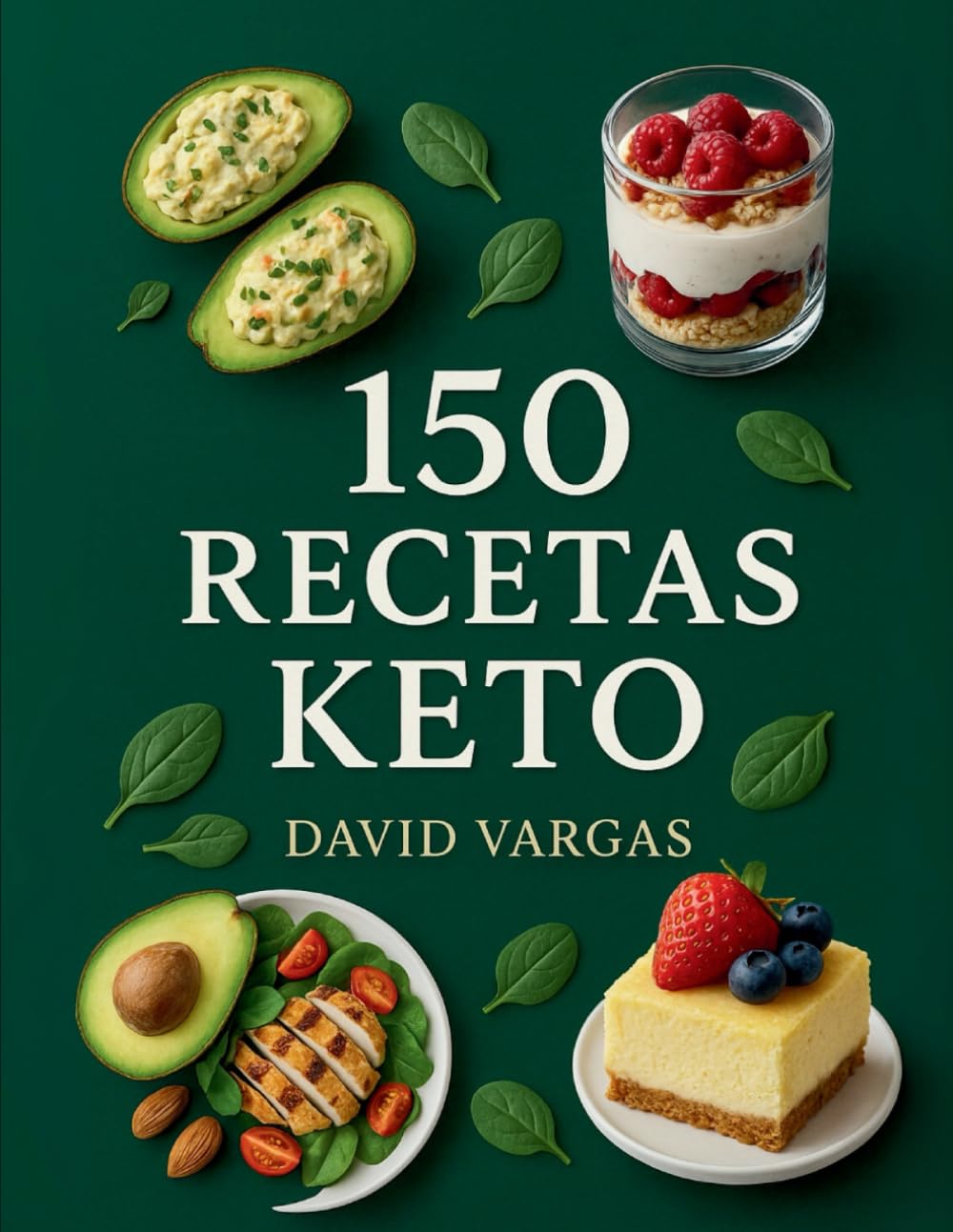 150 Recetas Keto Saludables y Deliciosas: Tu guía completa para comer bajo en carbohidratos sin renunciar al sabor (Spanish Edition)