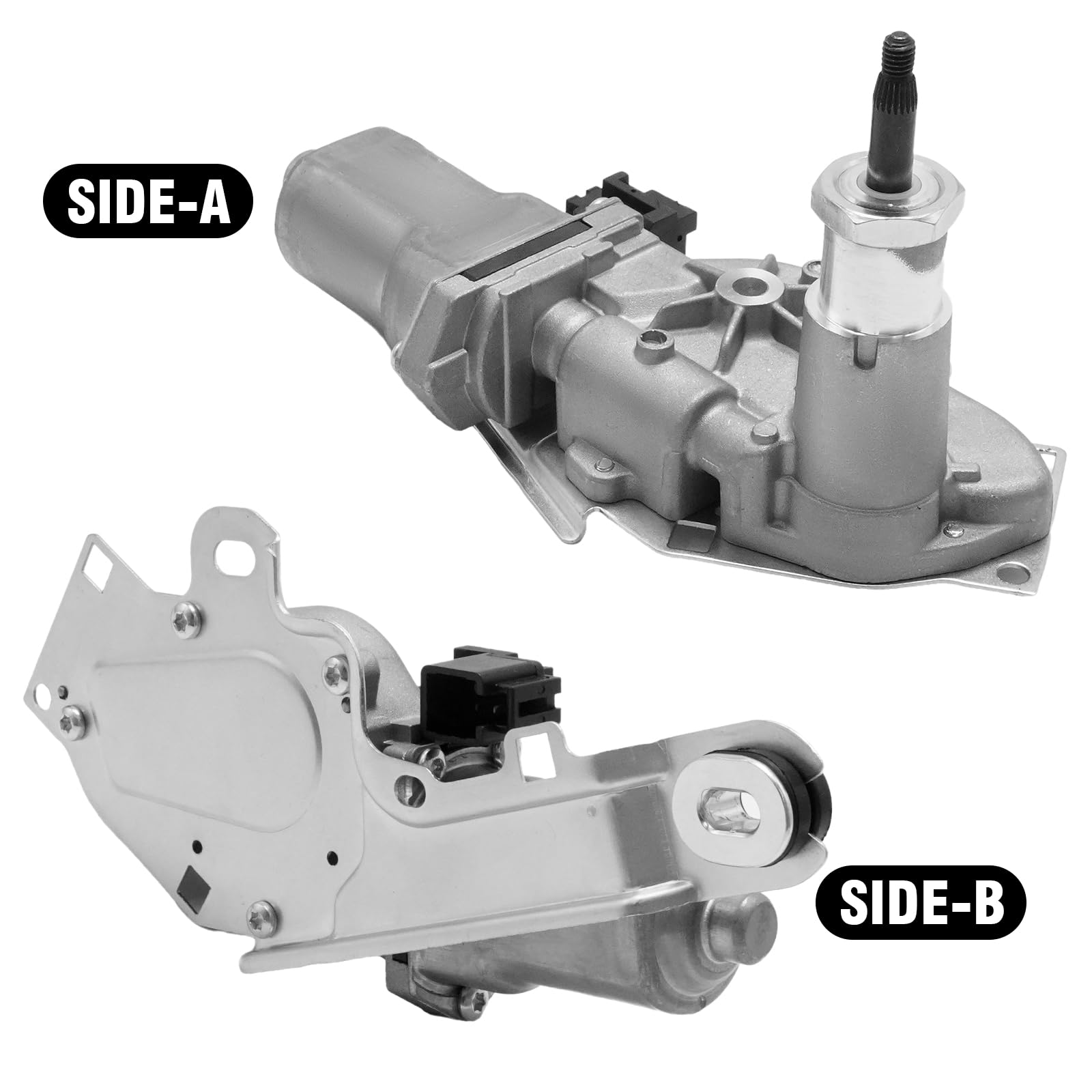 B001099280 Motore tergicristallo posteriore, Ricambio per Citroen C1 2014-2021, Ricambio per Peugeot 108 2014-2021, Ricambio per Toyota Aygo 2014-2021
