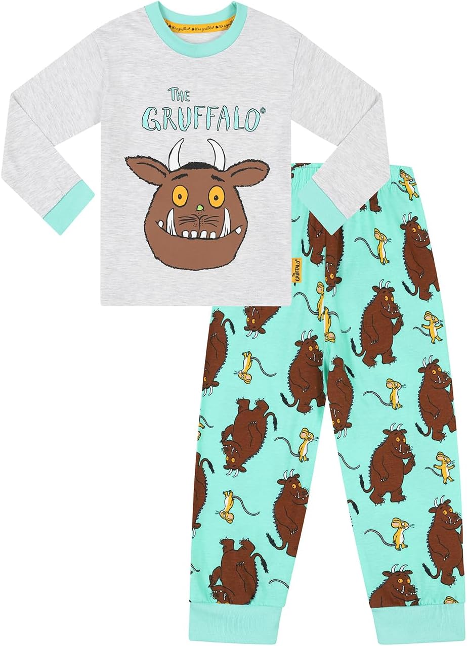 The Boys Girls Long Cotton Kids Pyjama Set