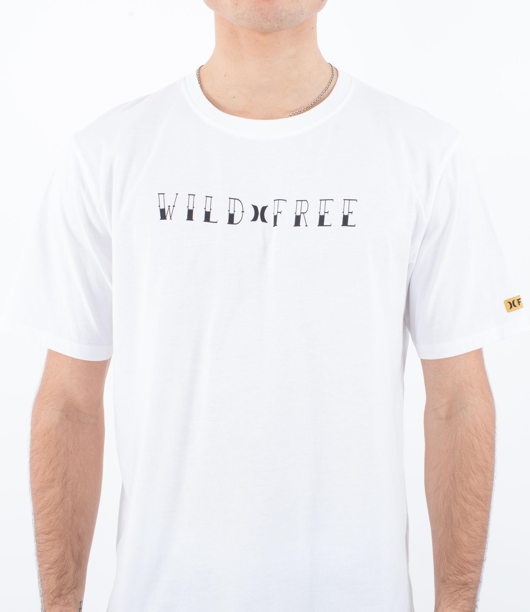 Hurley T-Shirt Short Sleeve Men - Toledo Wild White